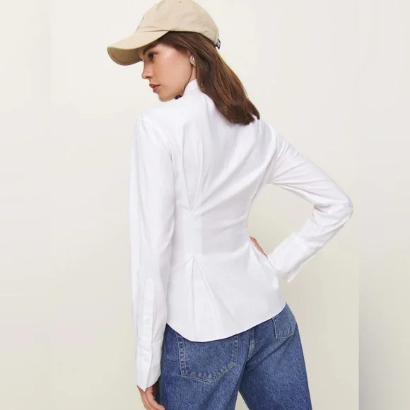 Reformation Becker Button-down Shirt - Picture 3 of 7